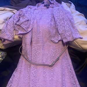 Lupine purple dress set size 10